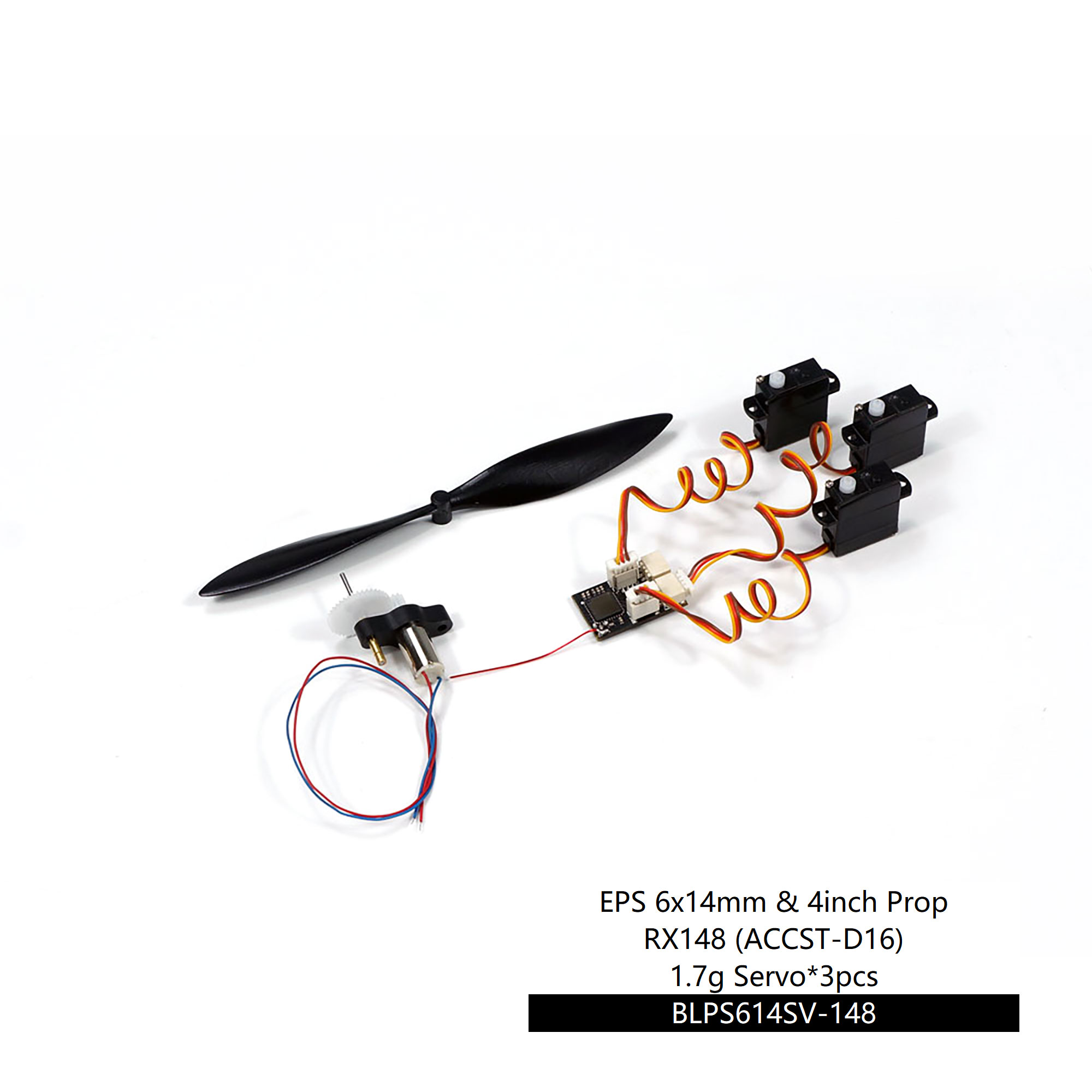 Brushless Motor Thrust Test Stand - AEORC 6x14 브러시드 모터 콤보(프로펠러 포함),