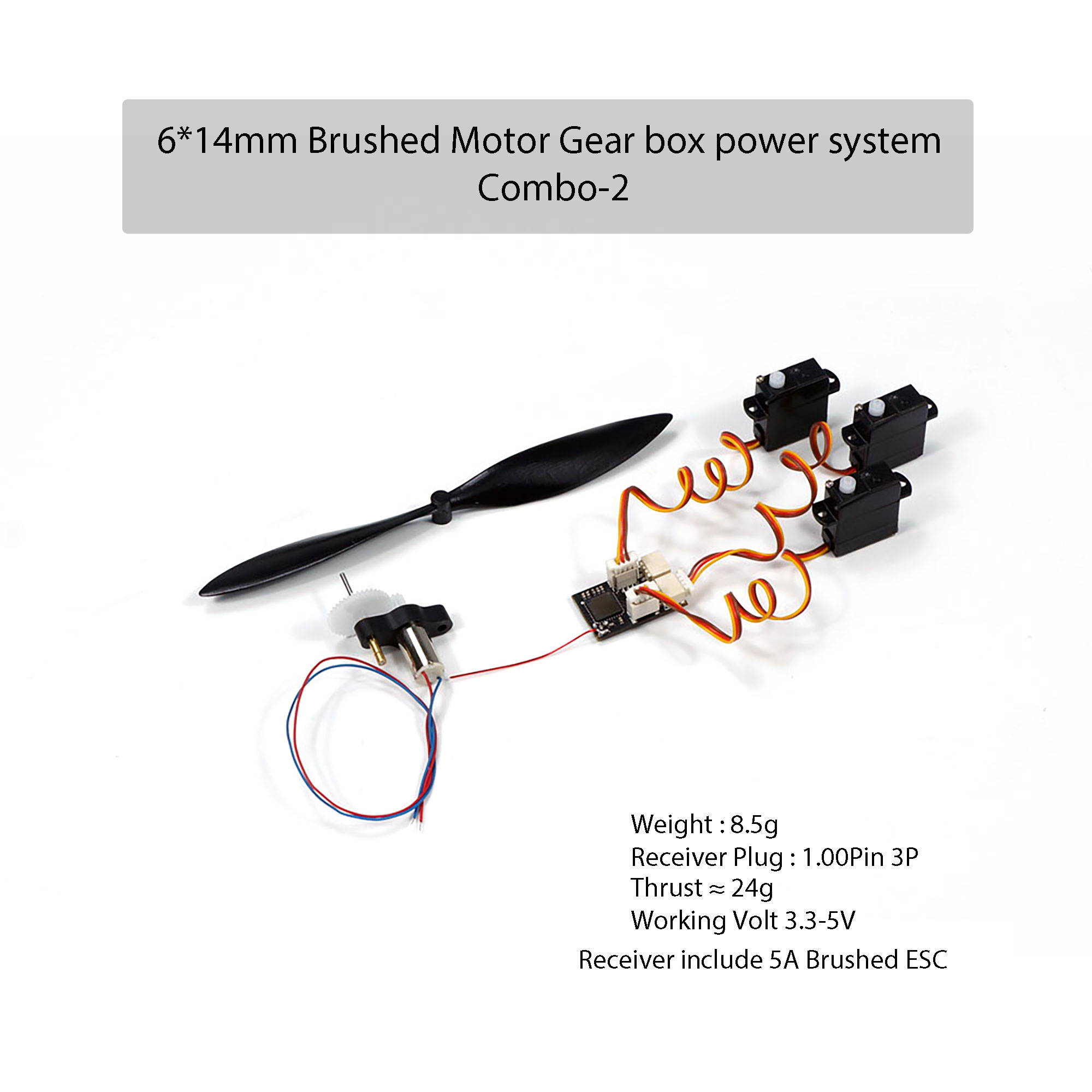 AEORC 6x14 브러시드 모터 콤보(프로펠러 포함) - Brushless Motor Thrust Test Stand 리뷰 및 가격